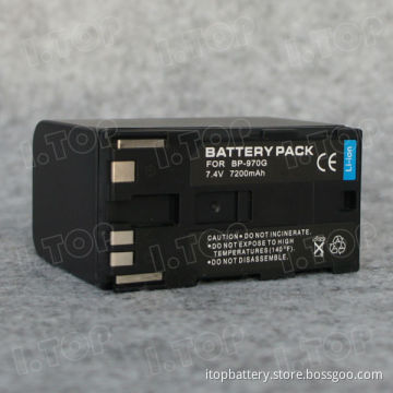 7200mAh BP-970G Battery For Canon FV1 C2 G-1000 Camcorder Battery BP-970G
